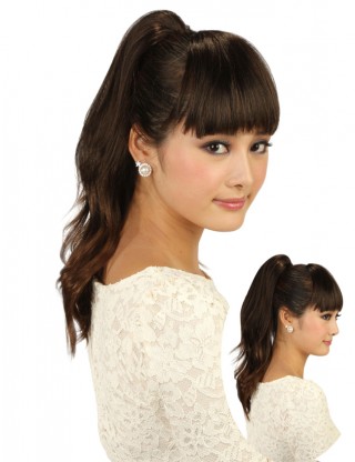 Wigs2you 馬尾 日本正品 中長 大波浪 自然卷 時尚 夾式馬尾 甜美可愛型WS-5017-MB